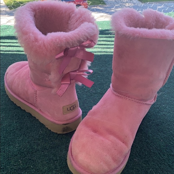 PINK UGG BAILEY BOOT - Picture 3 of 3